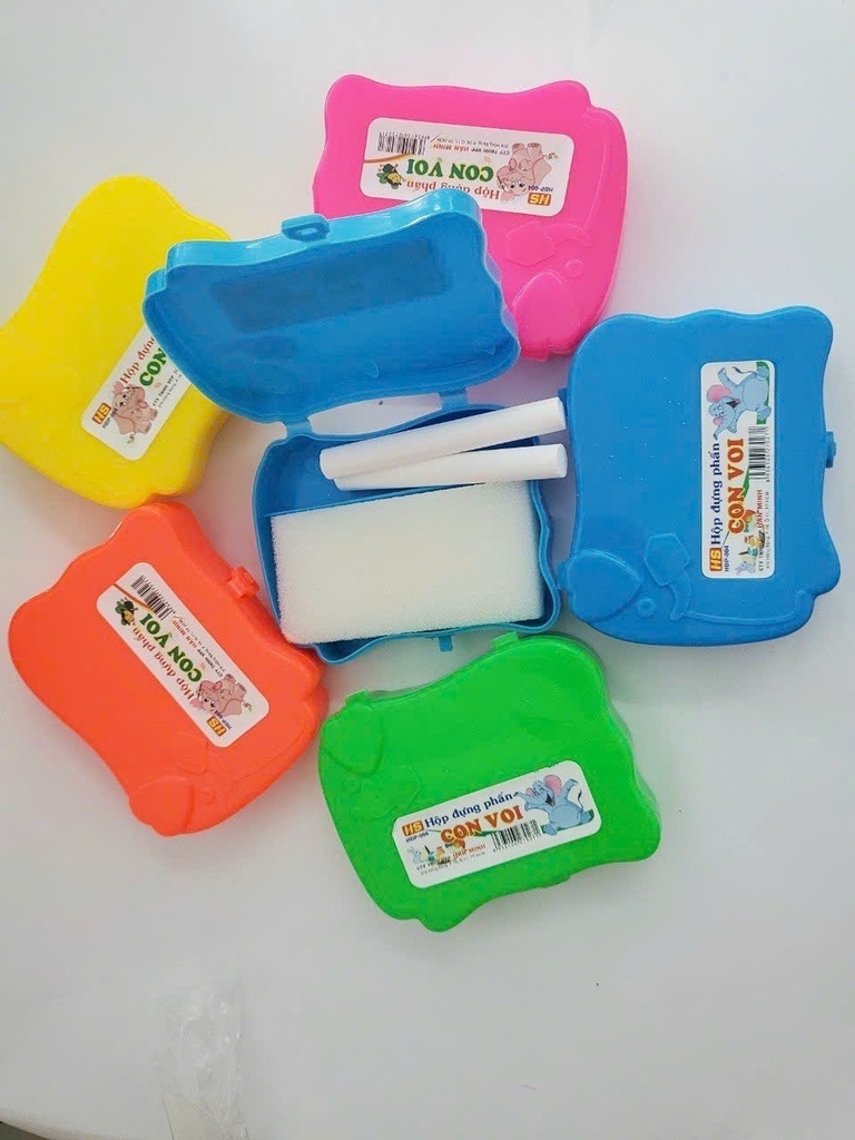 HS Hộp đựng phấn (Hình Bướm, Panda, Xe, Hello Kitty, Cá, Doremon) (10 hộp/ Lốc)