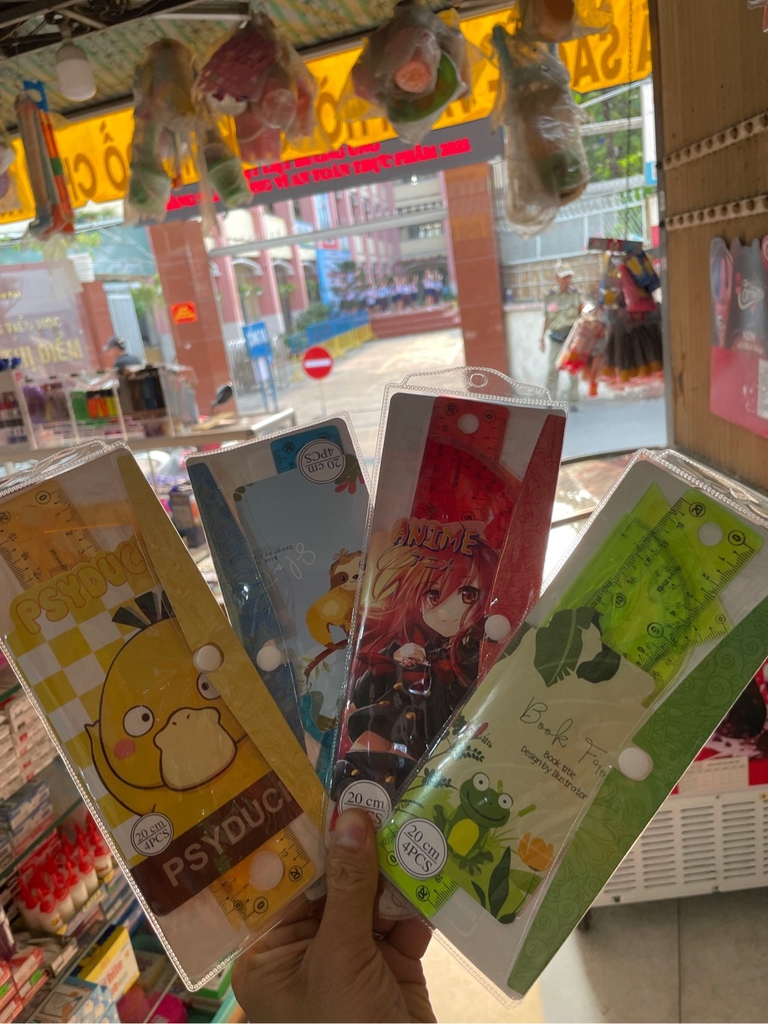 . Thước Dẻo Bộ Nút (4 Cây/Bộ; 40 Bộ/Hộp; 16 Hộp/Thùng)