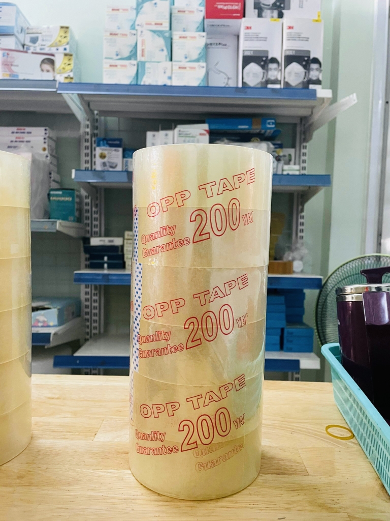 Băng Keo 200 Yard LOẠI DÀY 2kg (6 Cuộn/Cây)