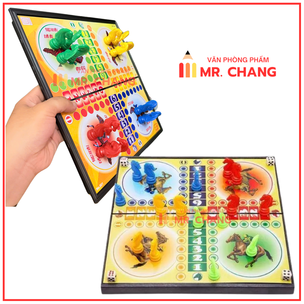 . Bàn Cờ Cá Ngựa Aihao NAM CHÂM 28 x 28CM (Có Hộp Giấy Bên Ngoài) (60 Hộp/Thùng) No.001