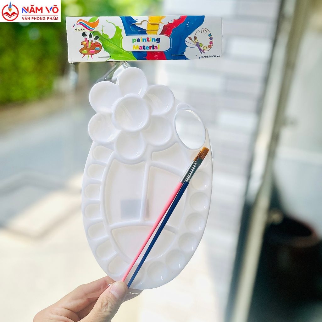 Bộ Khay + 2 Cây Cọ Màu 003 (360 Bộ/Thùng)