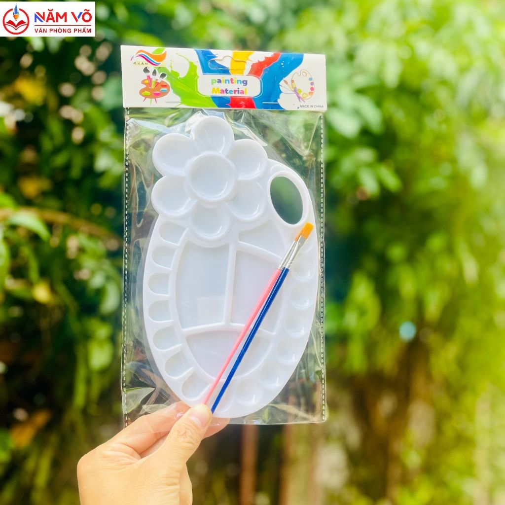 Bộ Khay + 2 Cây Cọ Màu 003 (360 Bộ/Thùng)