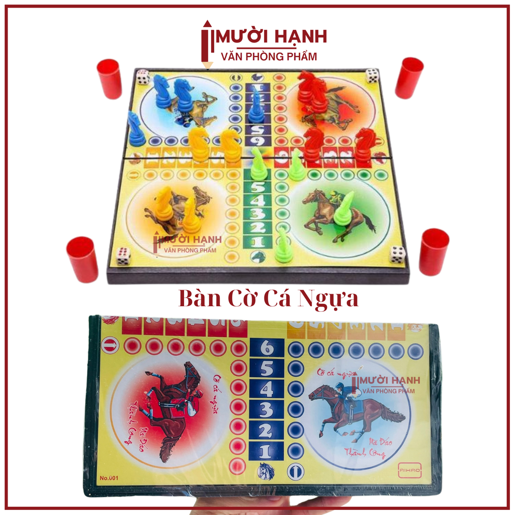 . Bàn Cờ Cá Ngựa KHÔNG NAM CHÂM Aihao 28 x 28CM (60 Hộp/Thùng) No.001