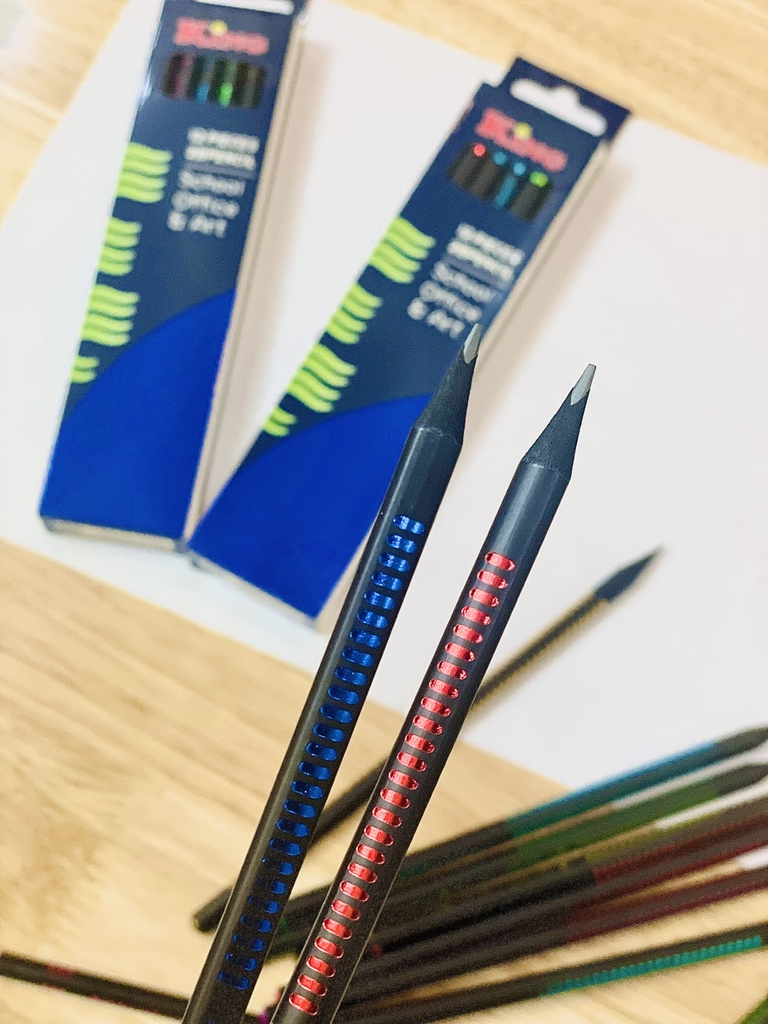 . Bút Chì 2B Dạ Quang Neon Black King KC-8802 (12 Cây/Hộp) (12 Hộp/Lốc) (20 Lốc/Thùng)