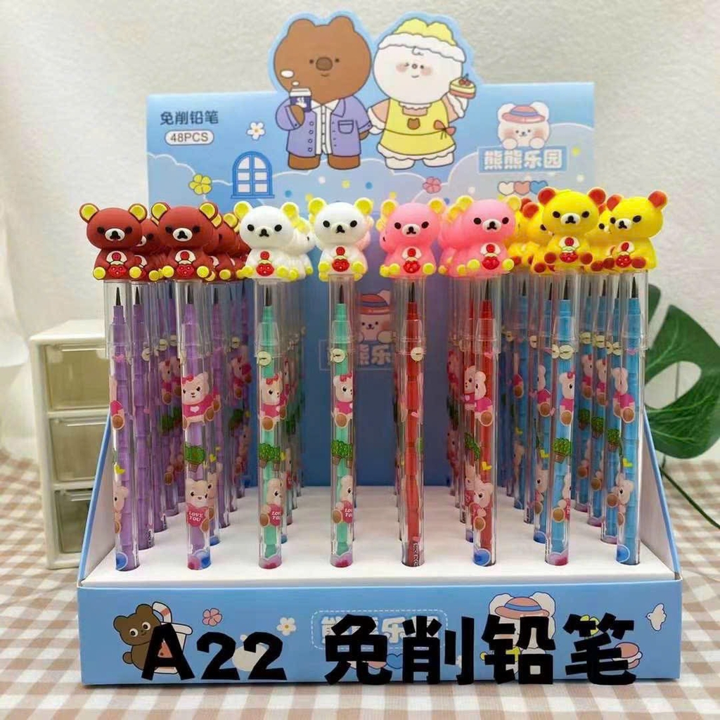 . Bút Chì Khúc Đầu Thú Hình Dễ Thương (48 Cây/ Lốc) ZC-911; ZC-189; A-10; ZC-600; ZC-189; A-16; ZC-212; ZC-600; ZC-117; ZC-132; ZC-153; ZC-195; ZC-179