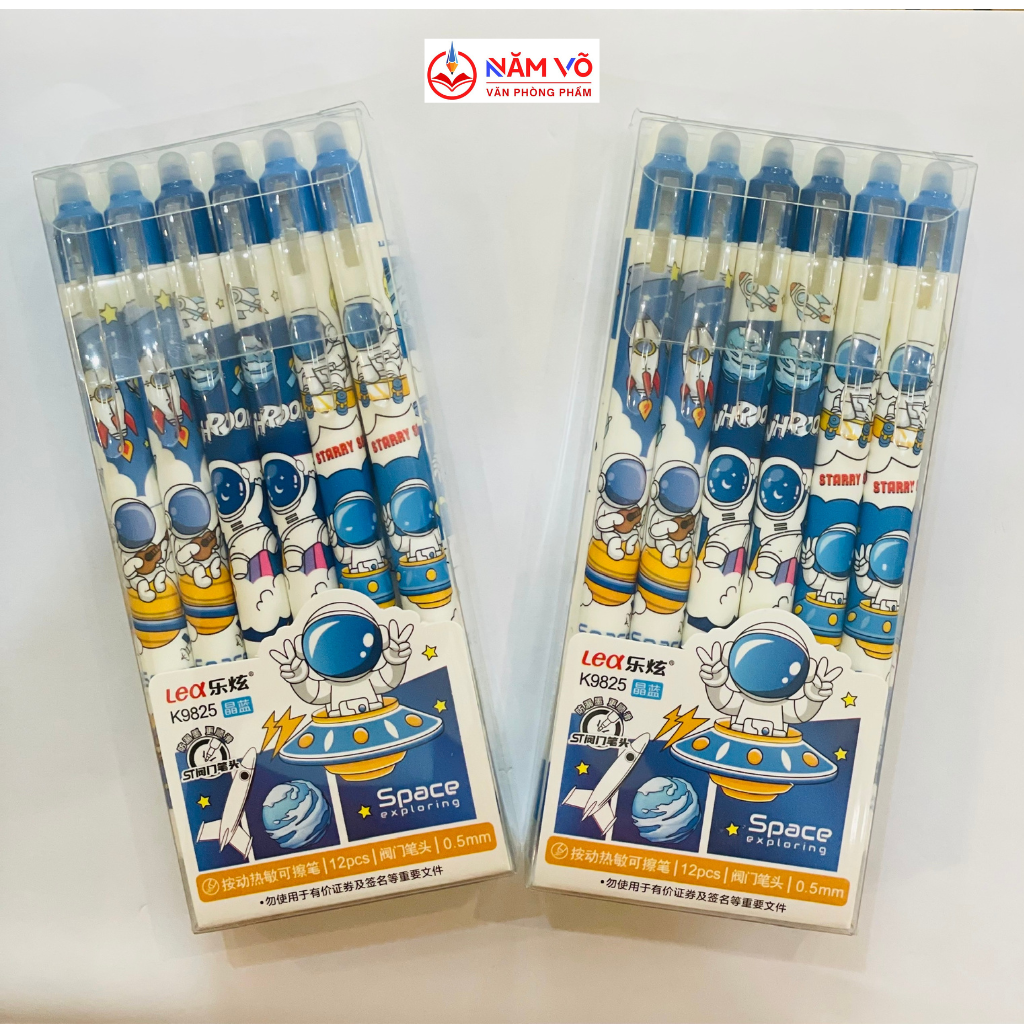 Bút Gel Bấm Xóa Được HỘP KIẾNG VS, King (12 Cây/Hộp; 12 Hộp/Lốc; 16 Lốc/Thùng)