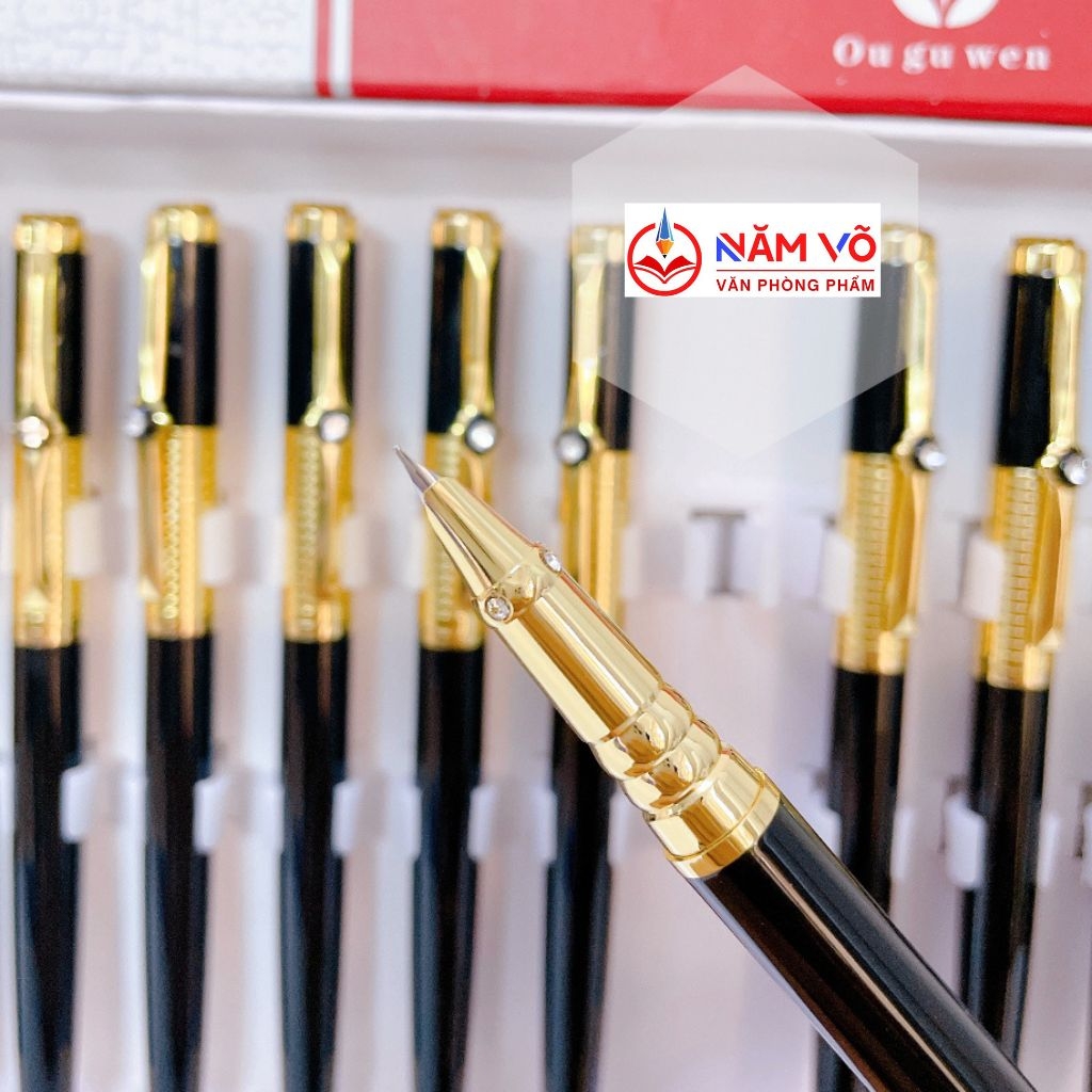 . Bút Máy Bơm Mực đính kim cương F1 (15 Cây/Hộp)