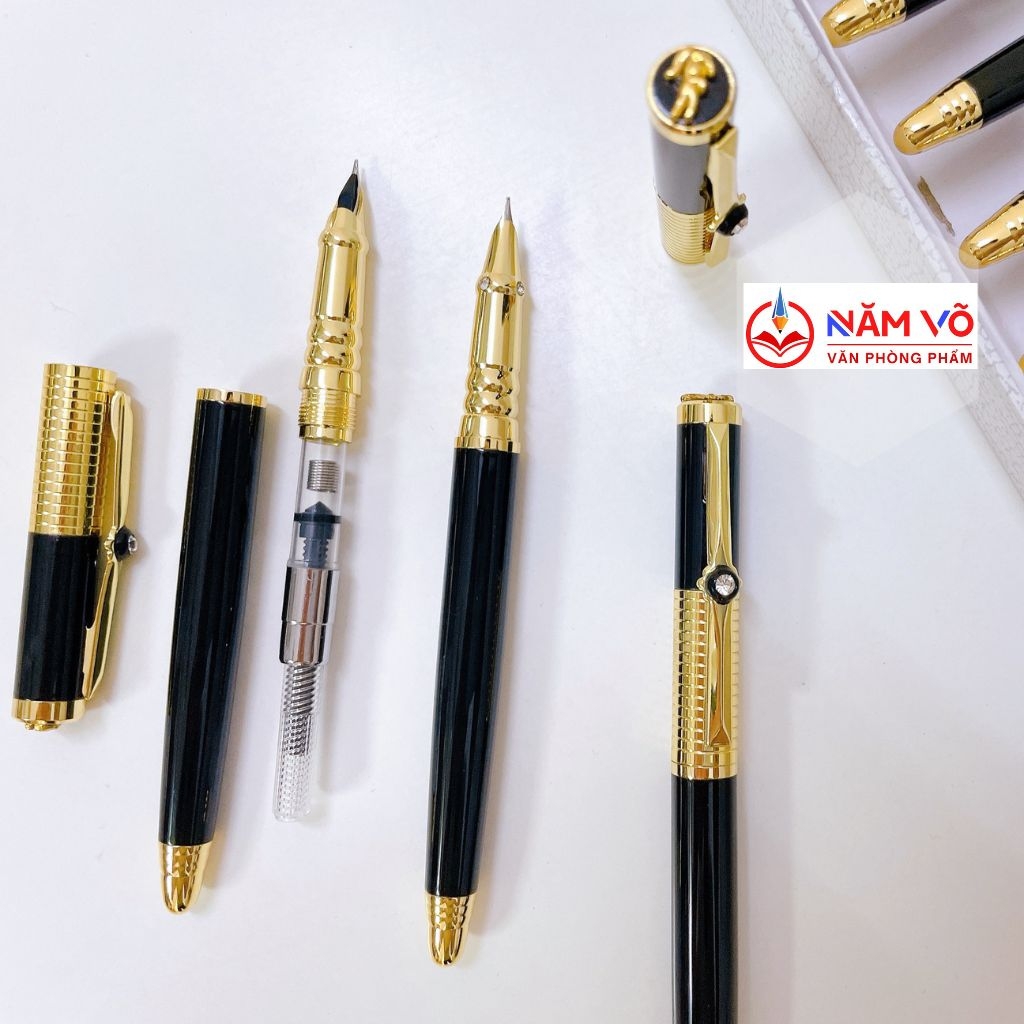 . Bút Máy Bơm Mực đính kim cương F1 (15 Cây/Hộp)