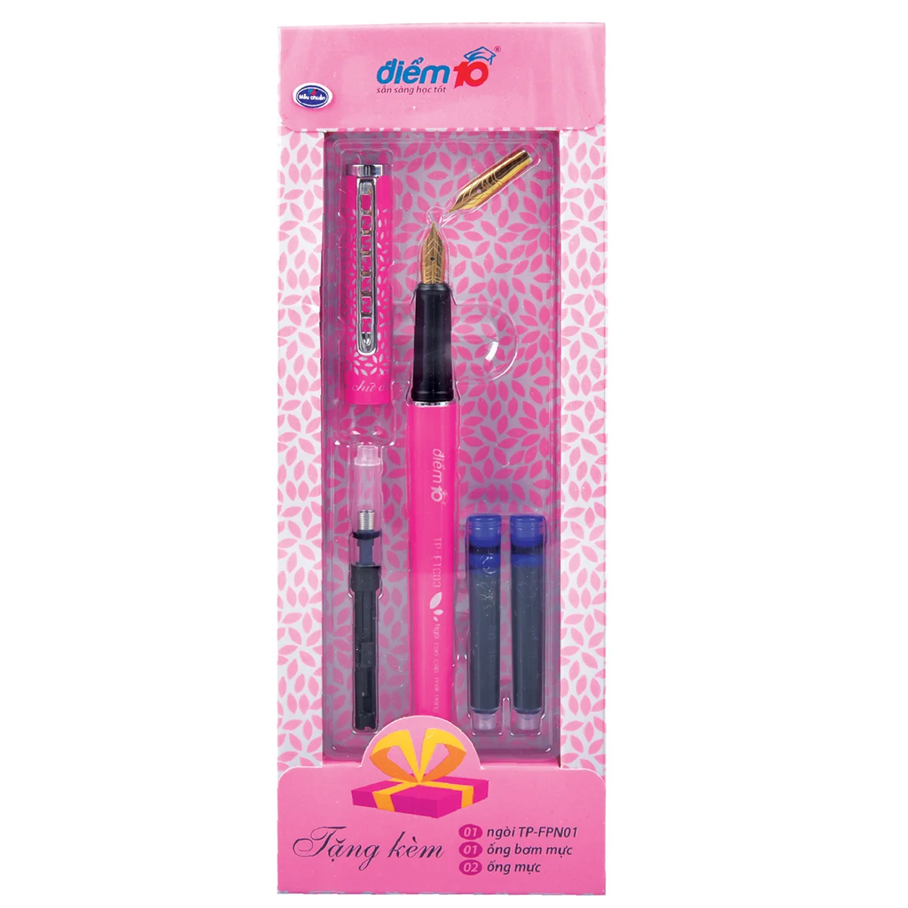 TL - Bút máy TP-FTC03 (Ống mực và bơm mực) (Kèm 2 ống mực và 1 bơm mực)