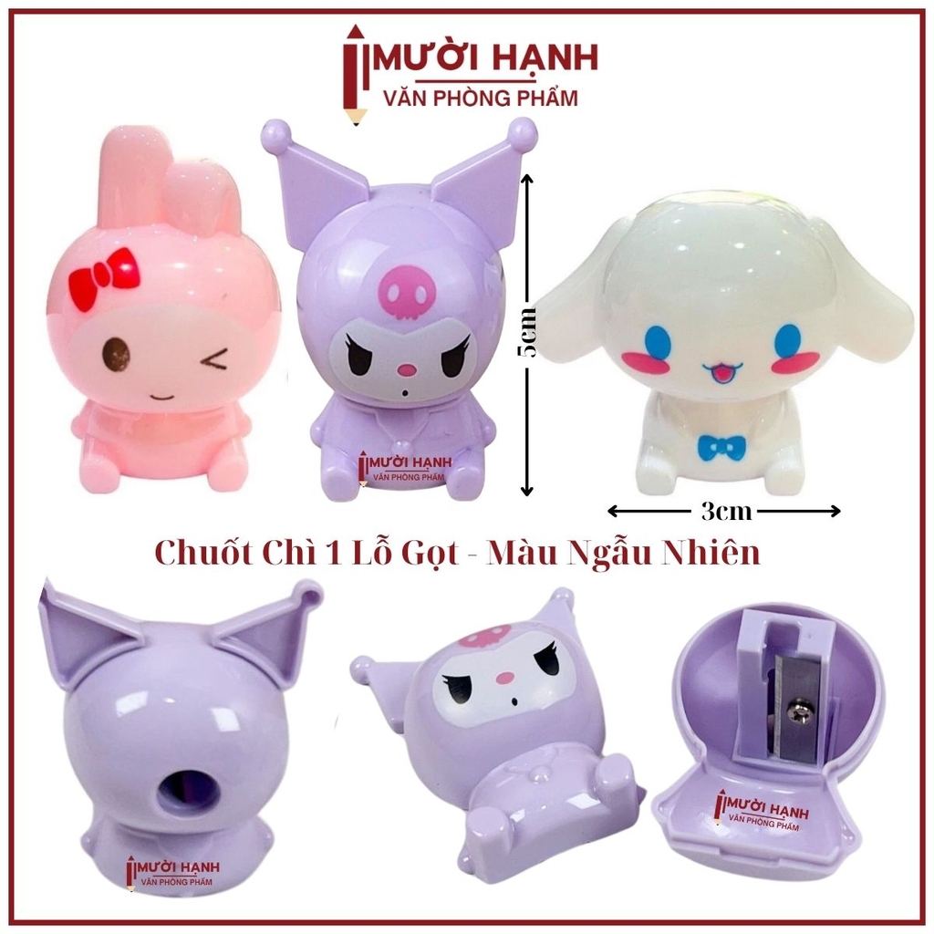 . Chuốt Chì Kuromi 1 Lỗ 158 (36 Cái/ Lon 60 Lon/ Thùng)