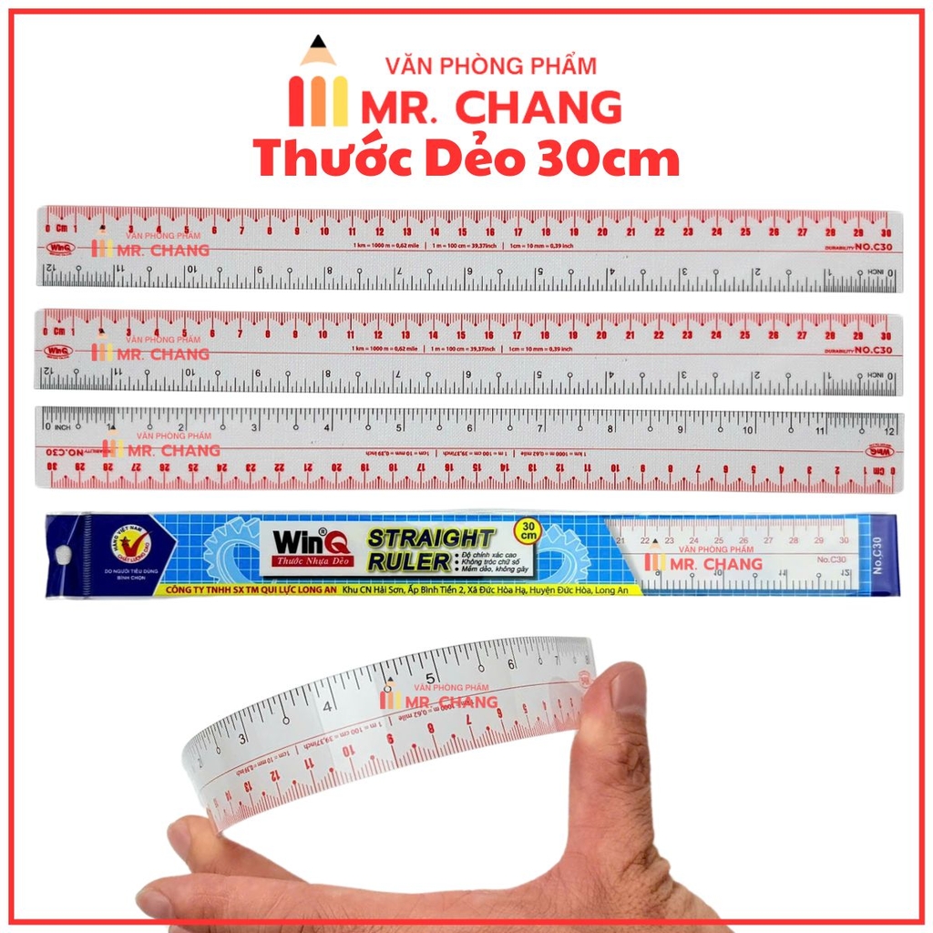 Win Q Thước Thẳng Dẻo