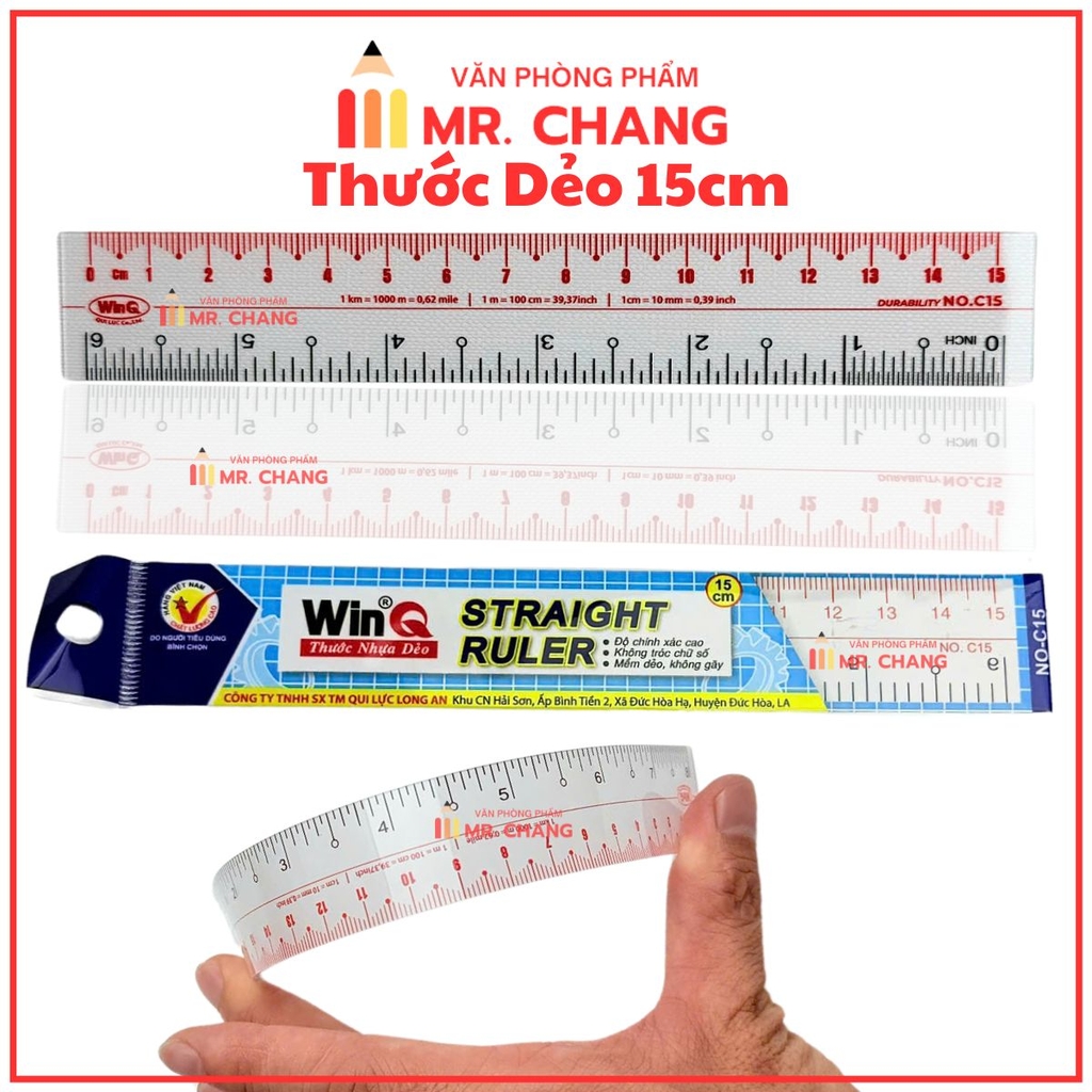 Win Q Thước Thẳng Dẻo