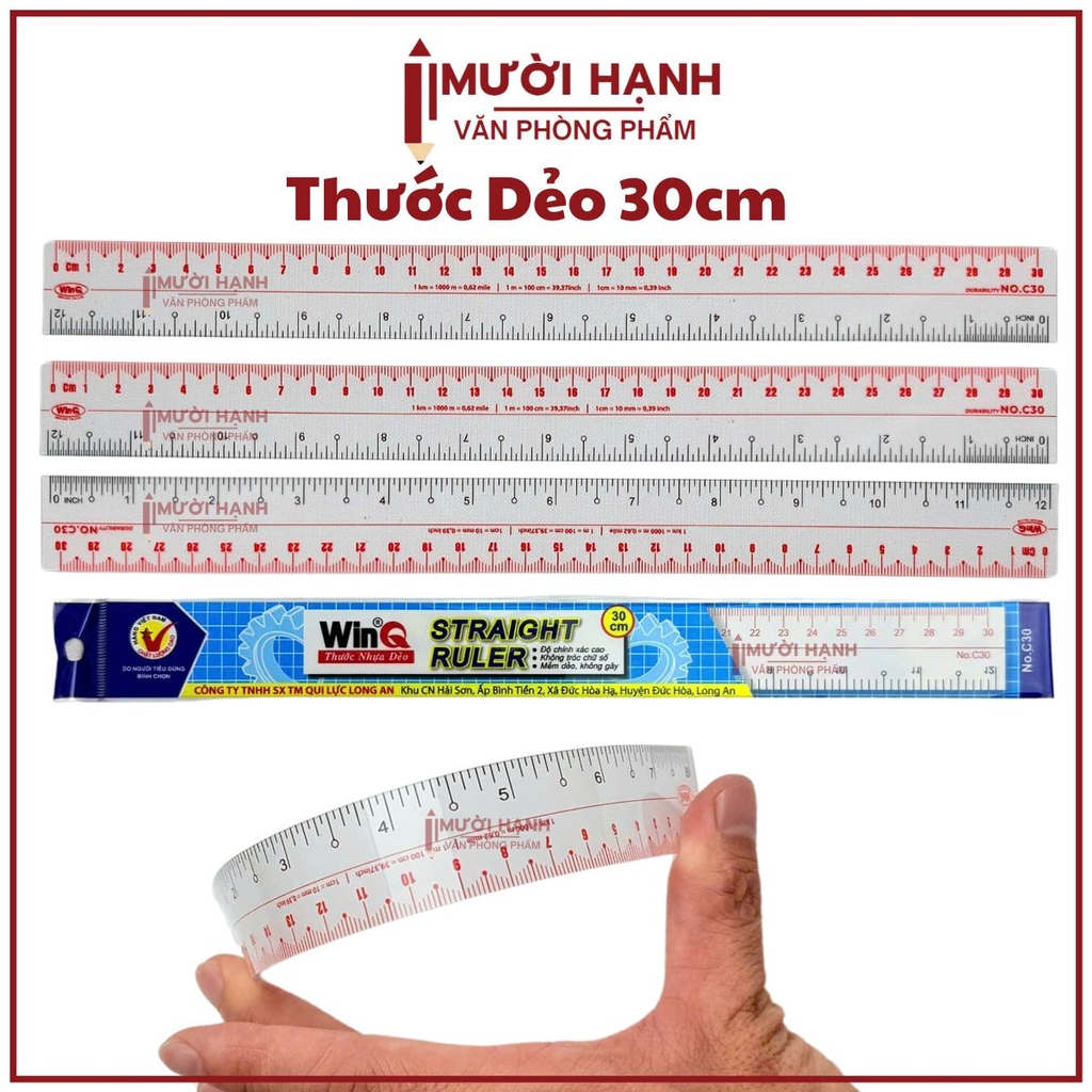 Win Q Thước Thẳng Dẻo