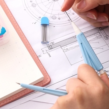 . Compa Bút Chì Bấm 3121 (24 Cái/Hộp; 12 Hộp/Thùng)