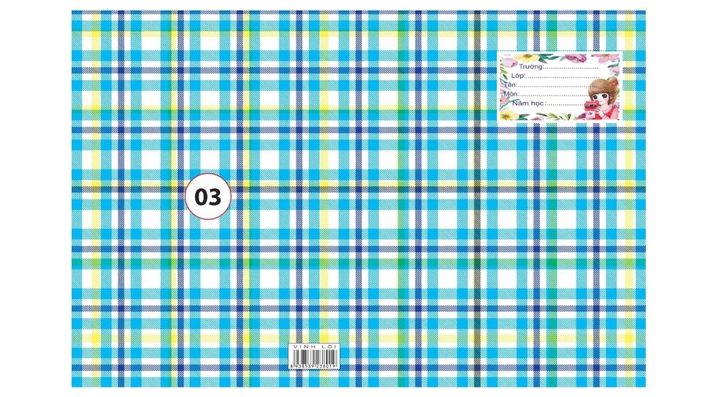 Bìa Bao Tập Kiếng Con Nai Màu và Hình (10 Tờ Cùng Loại/Xấp)