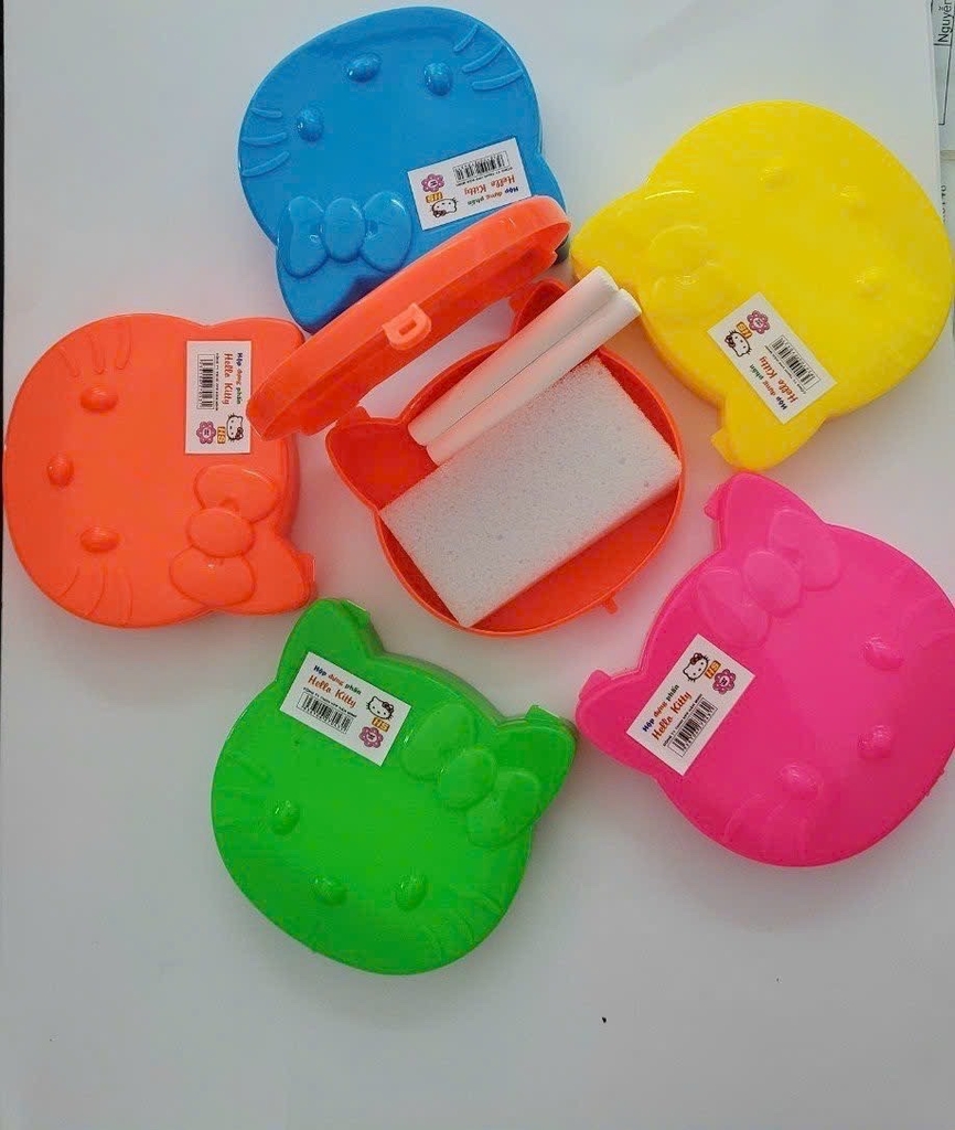 HS Hộp đựng phấn (Hình Bướm, Panda, Xe, Hello Kitty, Cá, Doremon) (10 hộp/ Lốc)