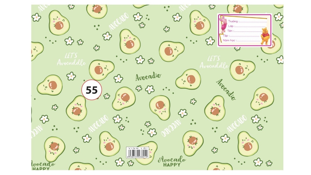 Bìa Bao Tập Kiếng Con Nai Màu và Hình (10 Tờ Cùng Loại/Xấp)