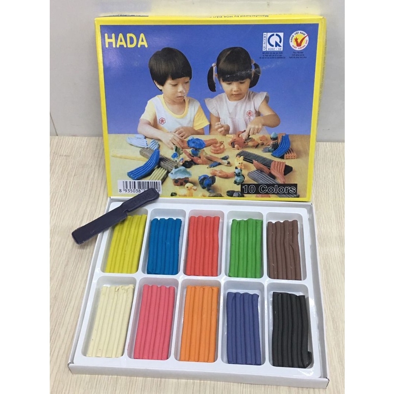 Hada Đất Nặn Hình Thơm Hoa Đào