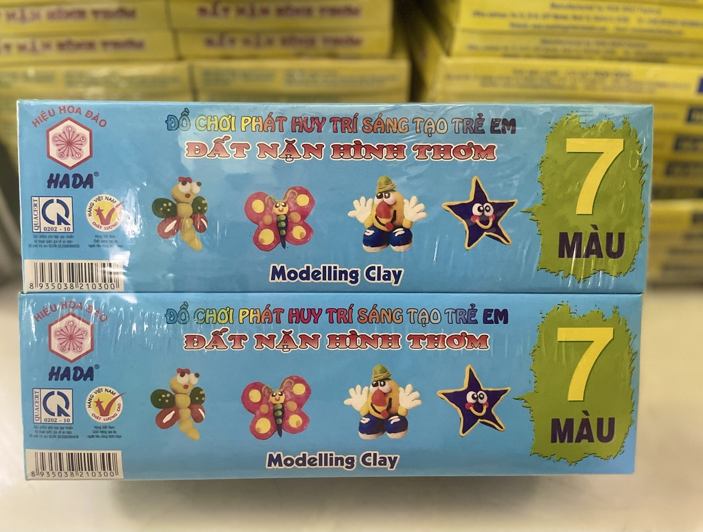 Hada Đất Nặn Hình Thơm Hoa Đào