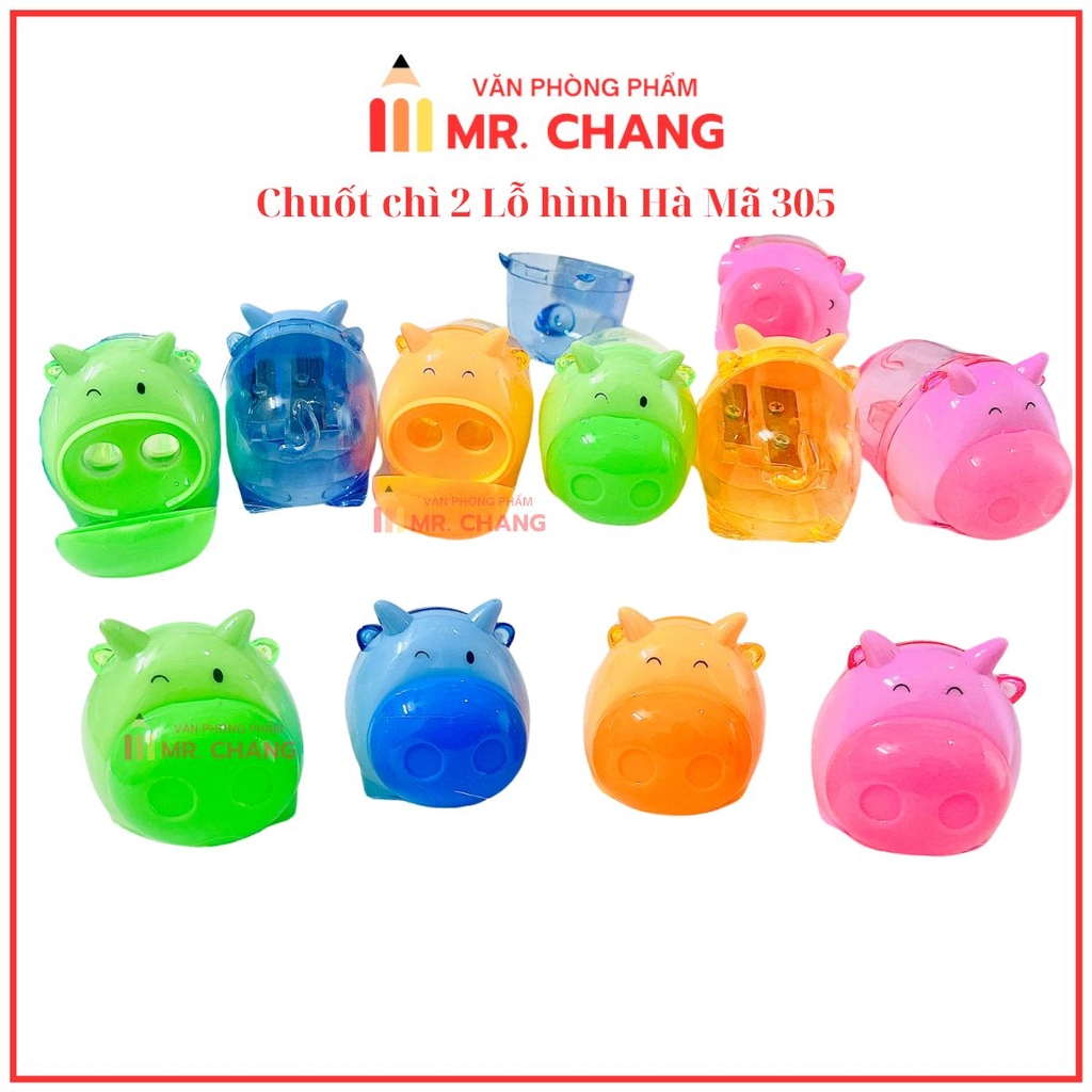 Chuốt 2 Lỗ Hà Mã 305 (24 Cái/Lon) (48 Lon/Thùng)