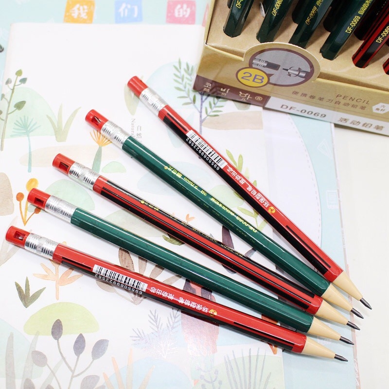 Bút Chì Bấm 2.0mm DF0069 (40 Cây/Hộp; 24 Hộp/Thùng)