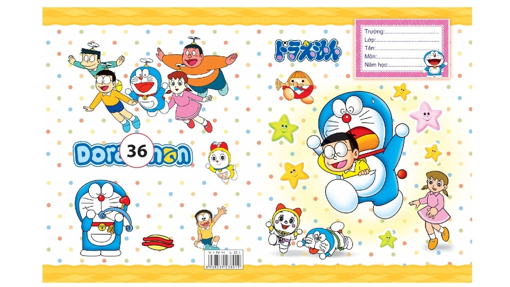 Bìa Bao Tập Kiếng Con Nai Màu và Hình (10 Tờ Cùng Loại/Xấp)