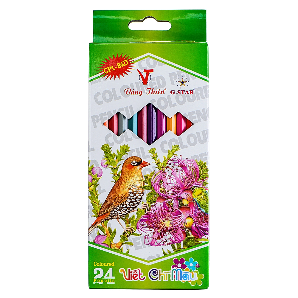 G-Star Bút chì màu dẻo vỏ nhựa CP1