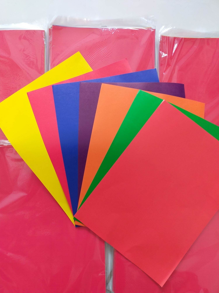 Giấy Thủ Công Khổ (17x21) KHÔNG KEO (7 Tờ/ Xấp; 100 Xấp/ Bó)