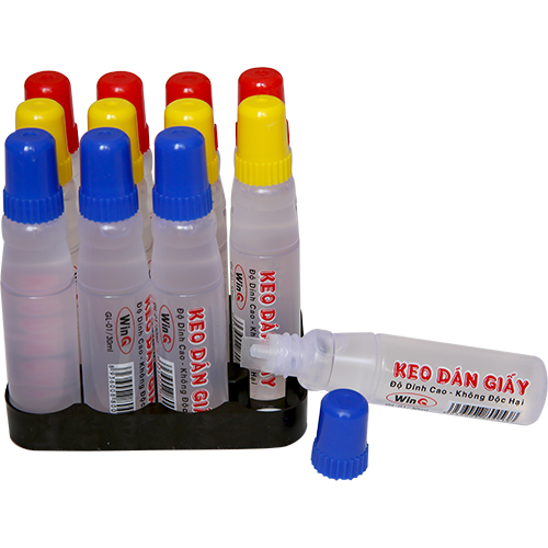 Win Q Keo Dán Giấy Nước 30ml GL01 (12 Chai/Lốc; 40 Lốc/ Thùng)