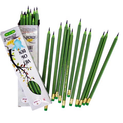 G-Star Bút chì đen H.2B NNN (12 Cây/ Hộp; 12 Hộp/ Lốc; 20 Lốc/ Thùng)