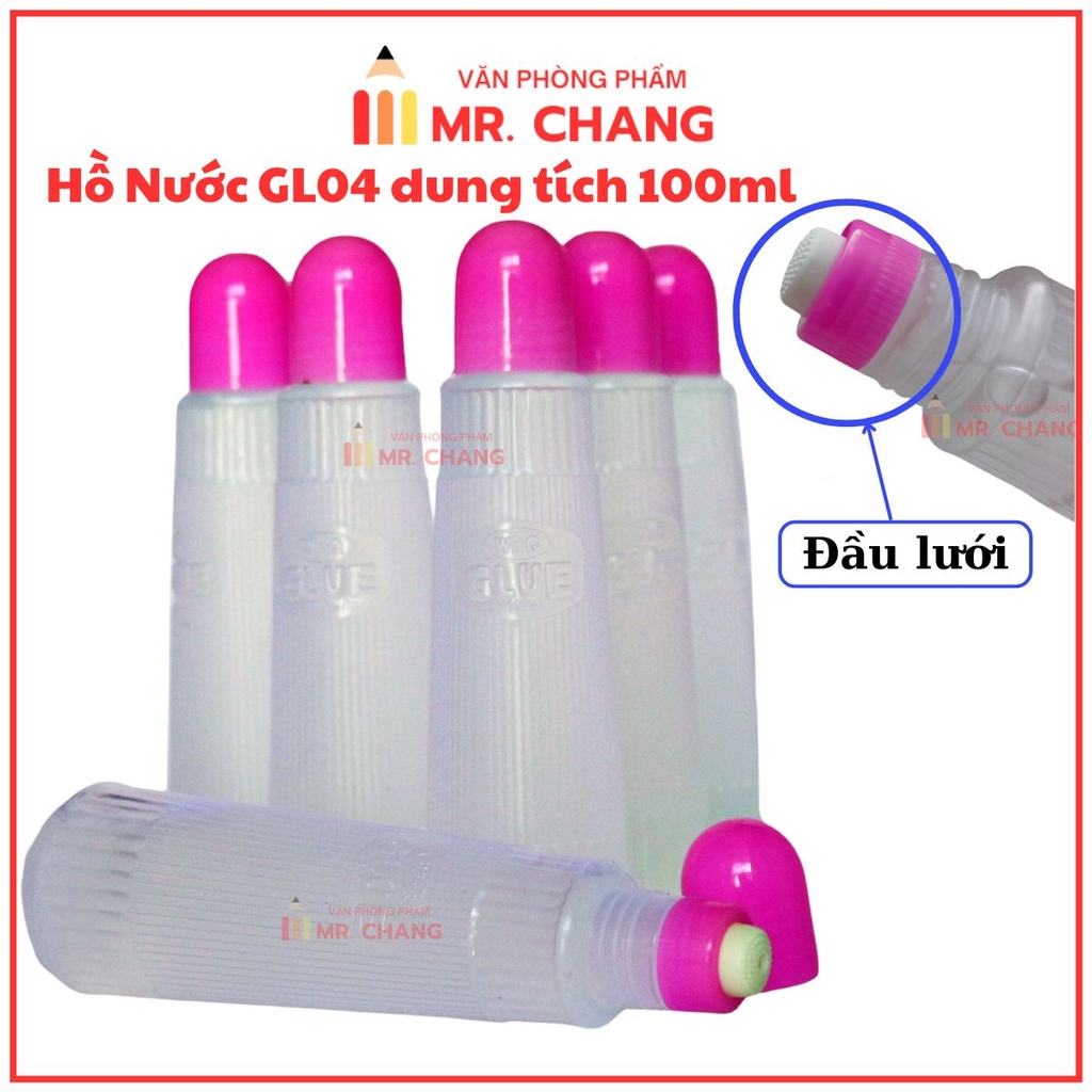 Win Q Keo Dán Giấy Chai Nước Loại Lớn 100ml GL04 (6 Chai/ Lốc; 36 Lốc/ Thùng)