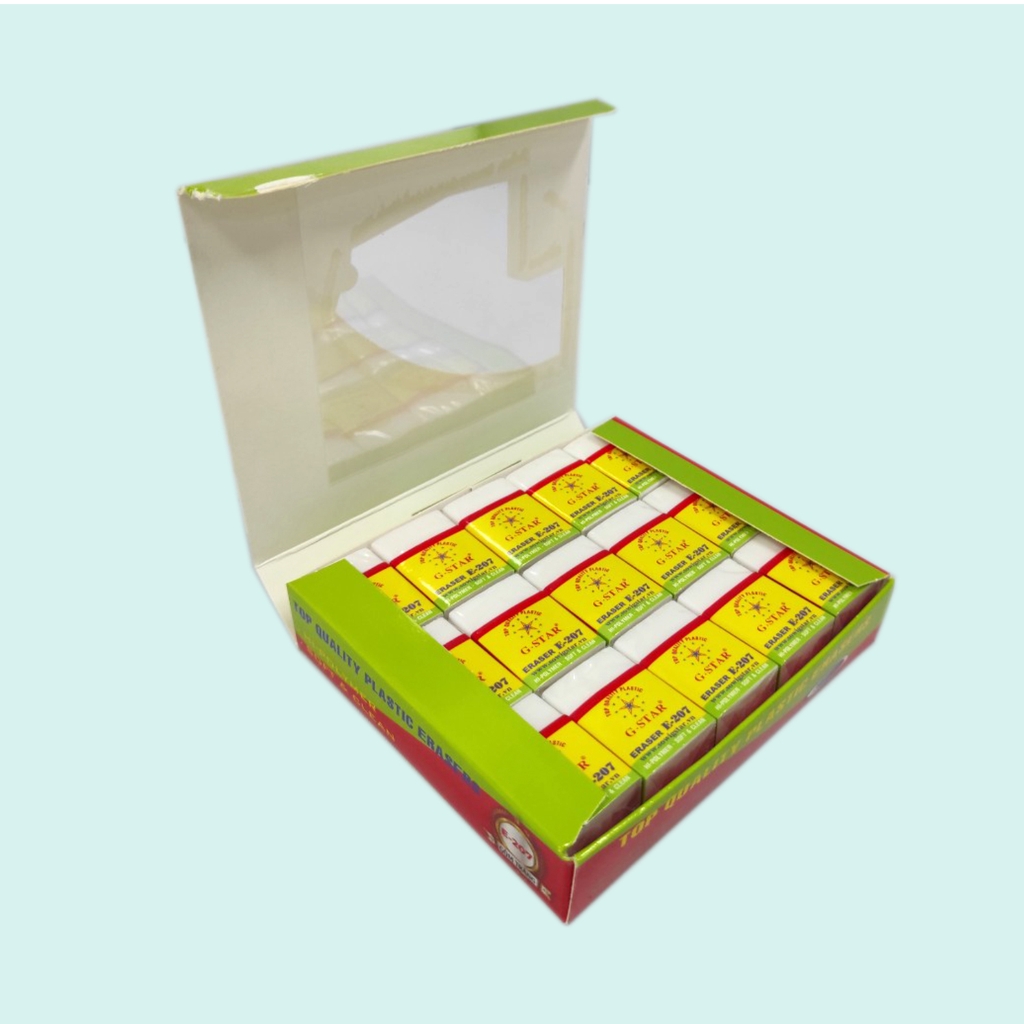 G-Star Gôm E207 (30 Cục/ Lốc; 30 Lốc/ Thùng)