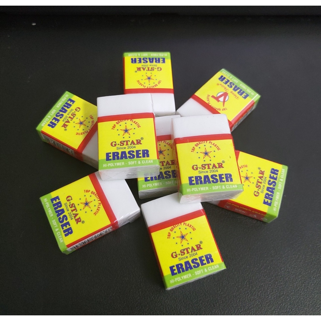 G-Star Gôm E207 (30 Cục/ Lốc; 30 Lốc/ Thùng)