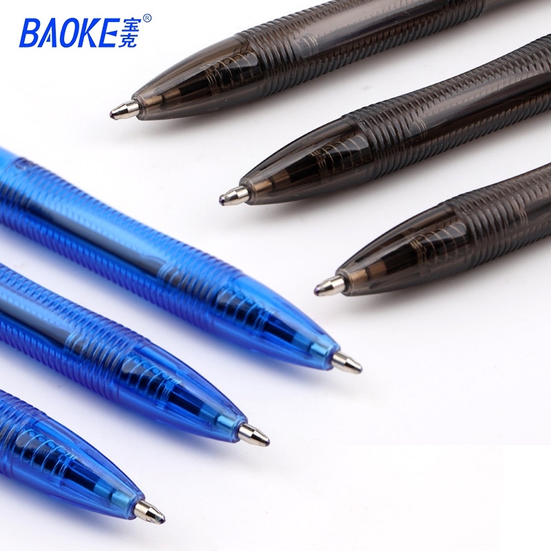 Bút Bi Xanh Baoke/ Aihao Smart B13 (48 Cây/ Hộp; 60 Hộp/ Thùng)