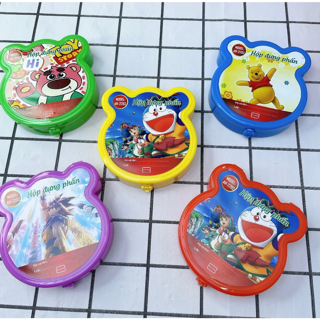 . Hộp Đựng Phấn Aihao AH-2201; 2202;2203 (10 Hộp/ Lốc; 200 Hộp/ Thùng)