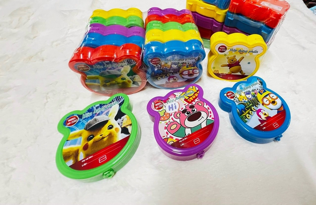 . Hộp Đựng Phấn Aihao AH-2201; 2202;2203 (10 Hộp/ Lốc; 200 Hộp/ Thùng)