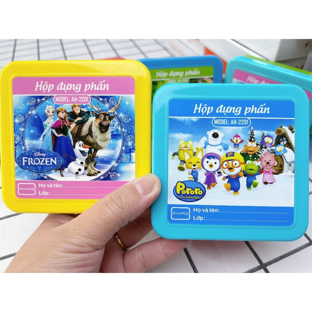 . Hộp Đựng Phấn Aihao AH-2201; 2202;2203 (10 Hộp/ Lốc; 200 Hộp/ Thùng)