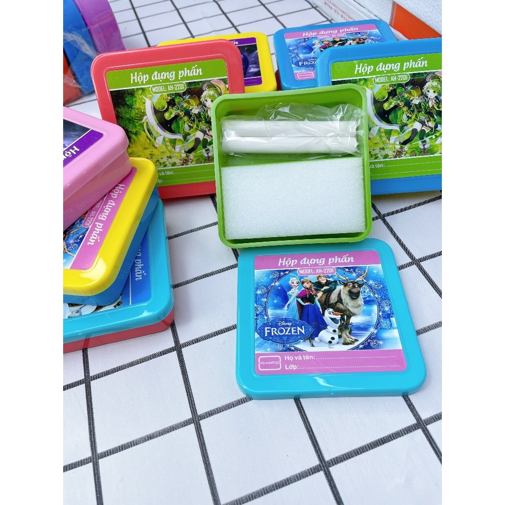 . Hộp Đựng Phấn Aihao AH-2201; 2202;2203 (10 Hộp/ Lốc; 200 Hộp/ Thùng)