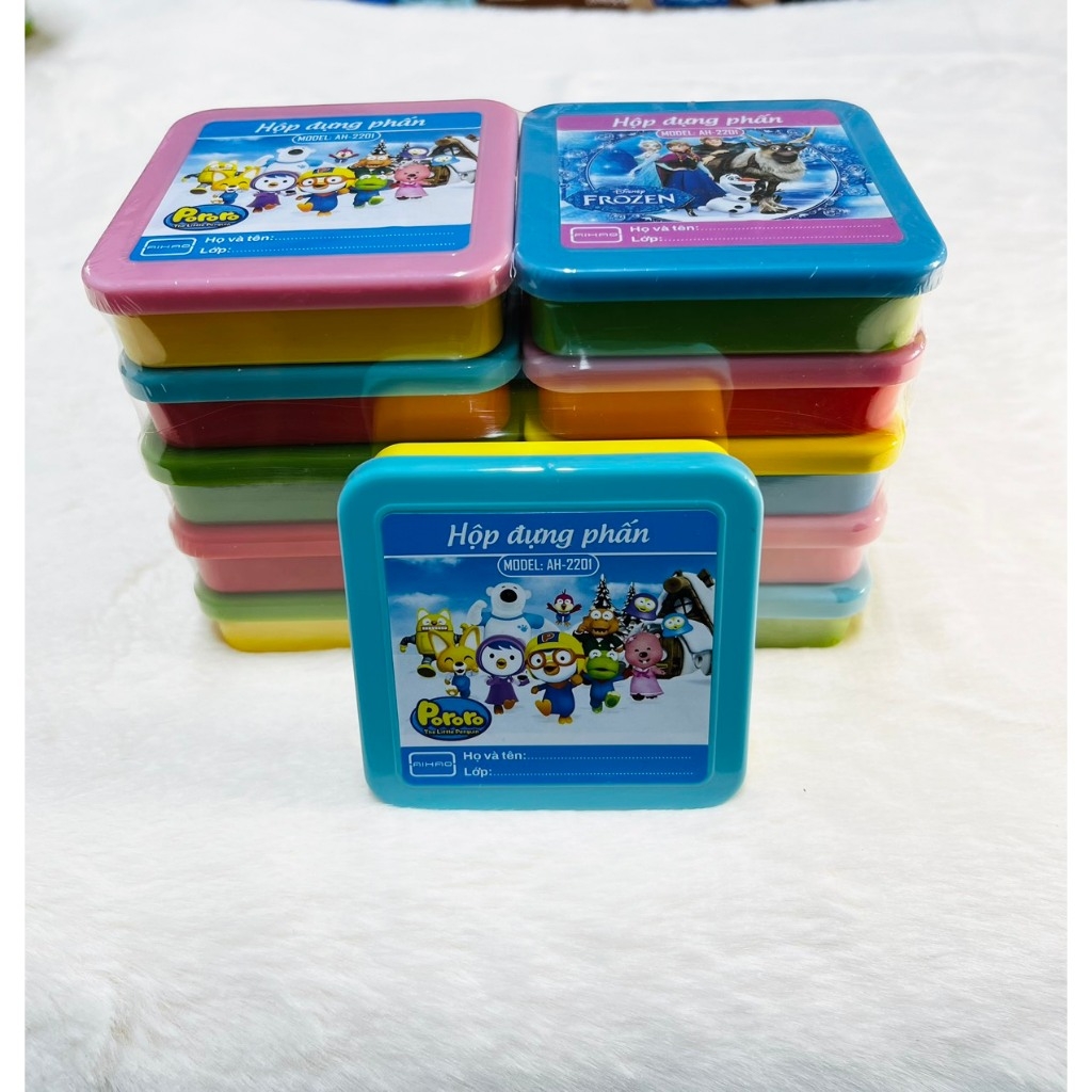 . Hộp Đựng Phấn Aihao AH-2201; 2202;2203 (10 Hộp/ Lốc; 200 Hộp/ Thùng)