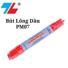 TL - Bút Lông Dầu Lớn PM07 (Xanh, Đỏ, Đen) (10 Cây/Hộp)