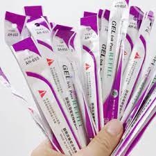 . Ruột Bút Aihao AH 650 ( 90-100 Ruột/ Bó; 96 Bó/ Thùng) (Xanh, Tím)