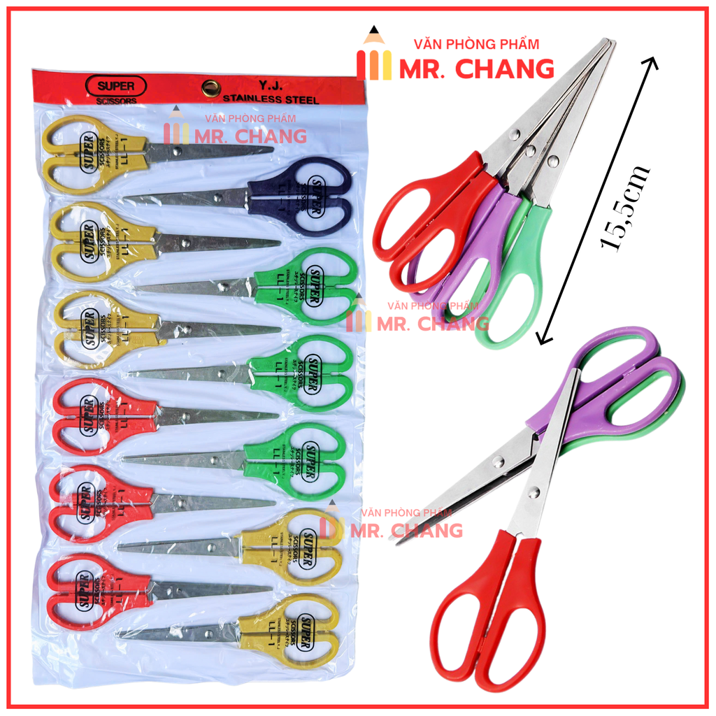 . Vĩ Kéo Supper (12 Cây/Vĩ; 100 Vĩ/Thùng)