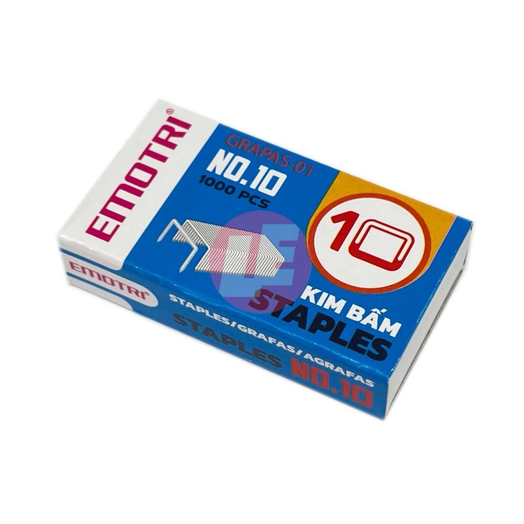 G-Star Kim Bấm Số 10 GRAPAS-01 EMOTRI (20 Hộp/ Lốc; 40 Lốc/ Thùng)