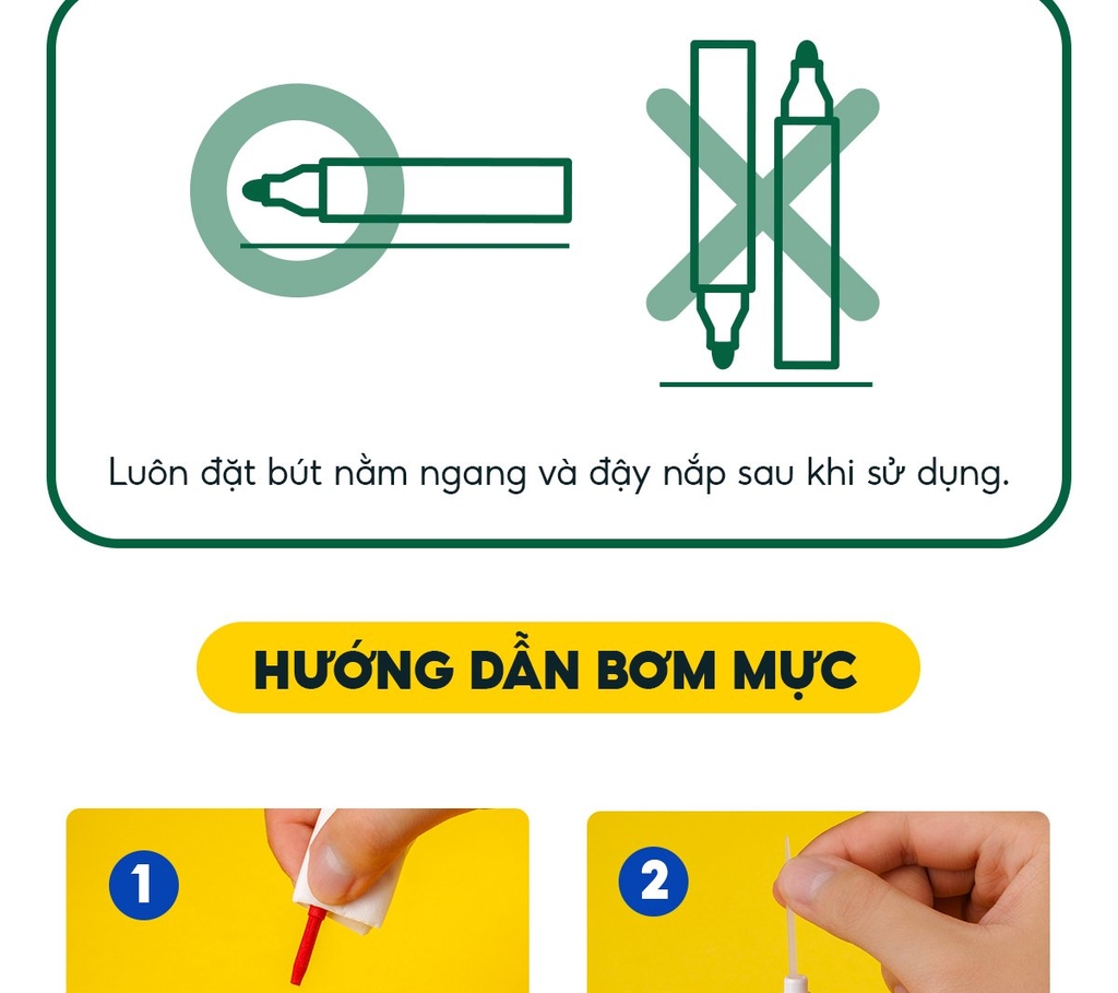 TL - Bút Lông Bảng Loại Lớn WB03 (Xanh, Đỏ, Đen) (10 Cây/Hộp)