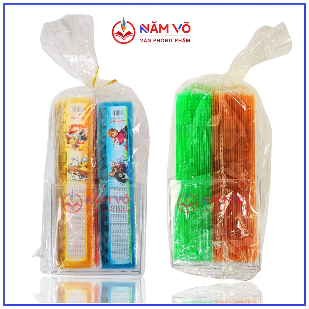 . Thước Lon 100 Cây Aihao AH-015 15CM (100 Cây/ Lon; 24 Lon/ Thùng)