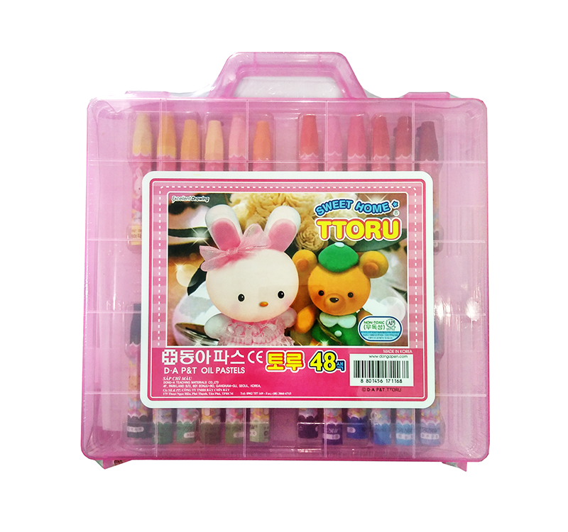 D.A Sáp Dầu Hộp Nhựa TToru