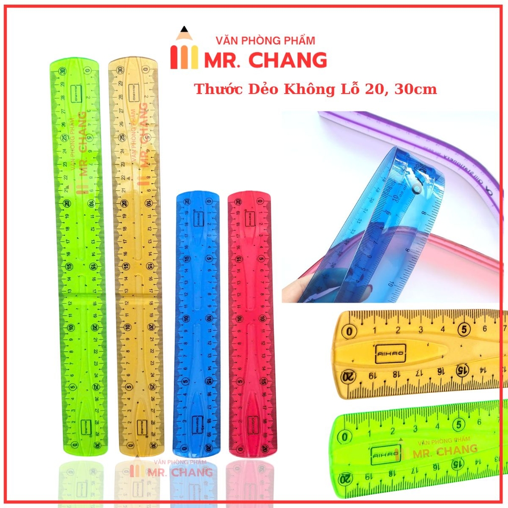 . Thước Dẻo Nhựa KHÔNG LỖ AIHAO