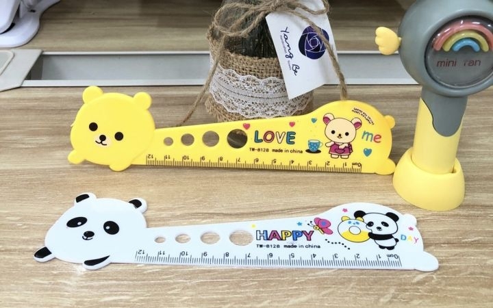 Thước kiểu hình gấu TW-8128 (96 Cây/Lốc)