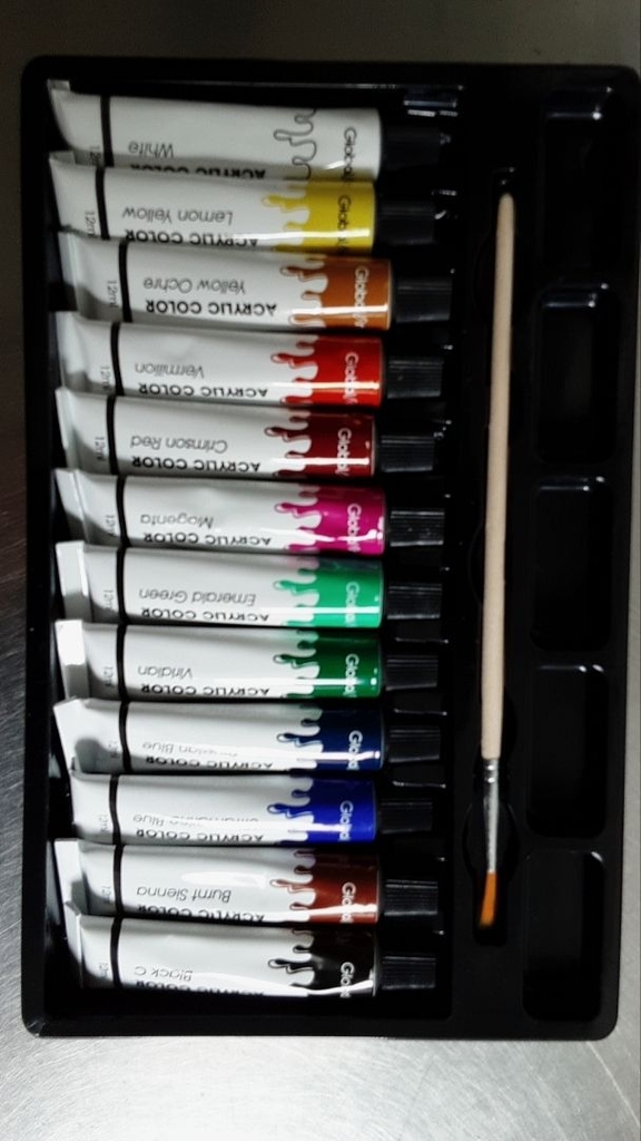 Màu Nước Acrylic 1801, 2501 (36 Hộp/ Lốc; 72 Hộp/ Thùng)