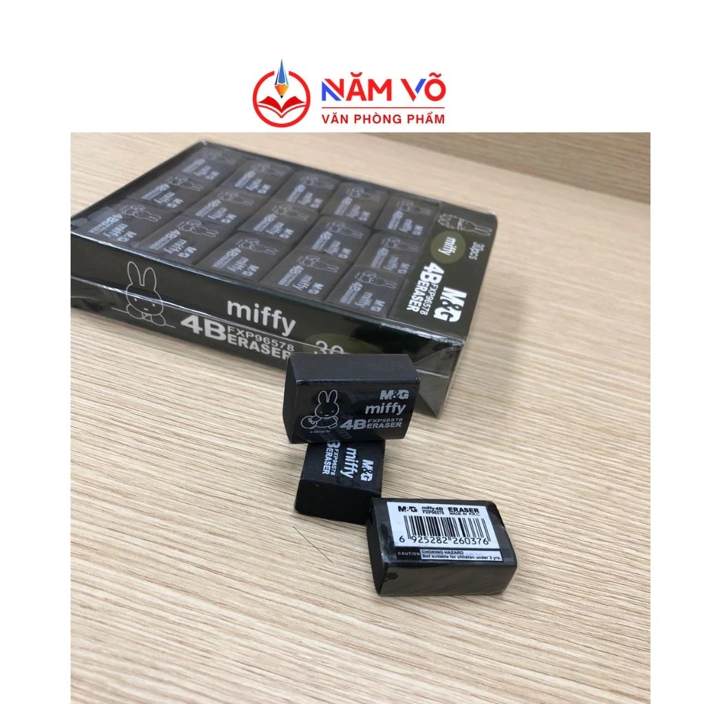 Gôm Đen Thỏ NHỎ MG - FXP96313 (30 Cục/Lốc; 30 Lốc/Thùng)